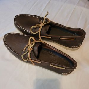 Men's brown loafers size 15W